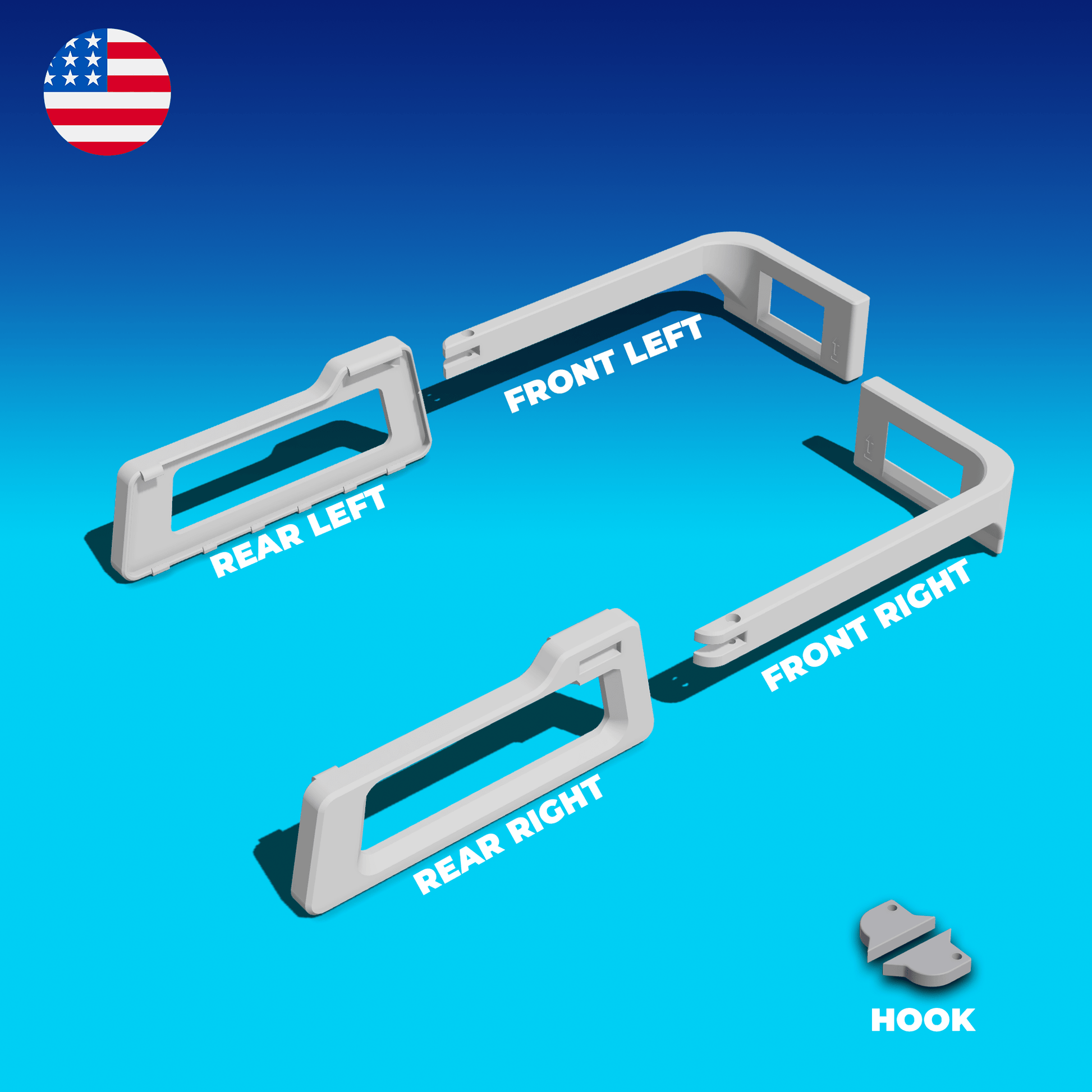 Ersatzteile für Seitenschutz – Mammotion Luba Mini - Exact Designs