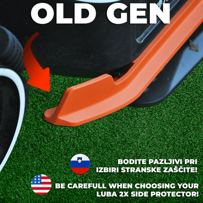 Mammotion Luba 2 AWD 3000X / 5000X / 10000X – Seitenschutz (ab Modelljahr 2025) - Exact Designs