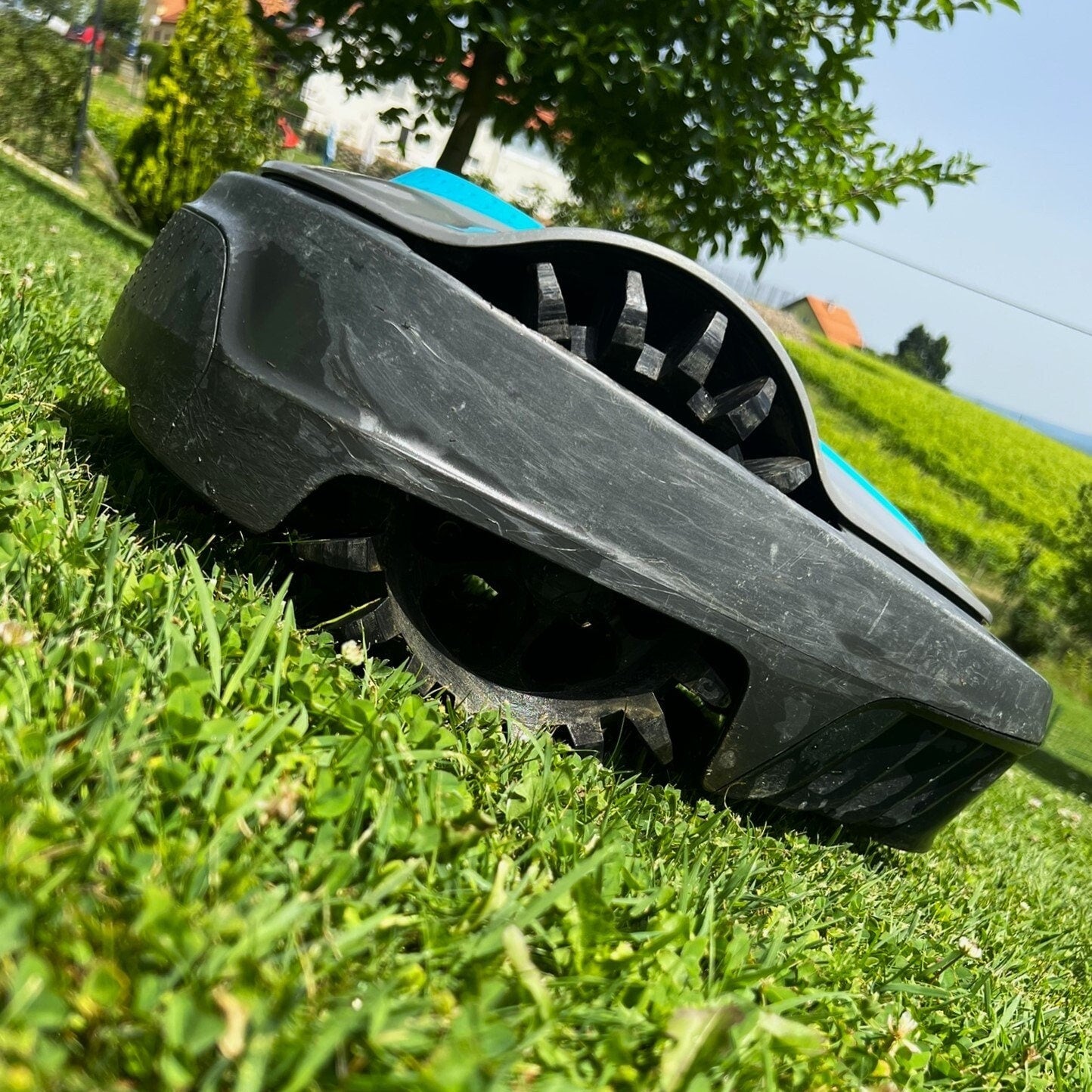 Spiked Wheels für Gardena Sileno City & Life – Verbesserter Grip und Traktion - Exact Designs