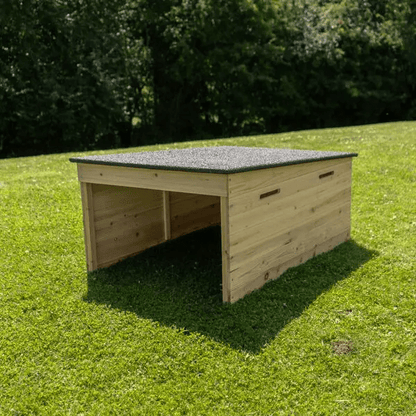 The Cube – Designer Robot Mower Garage - Exact Designs