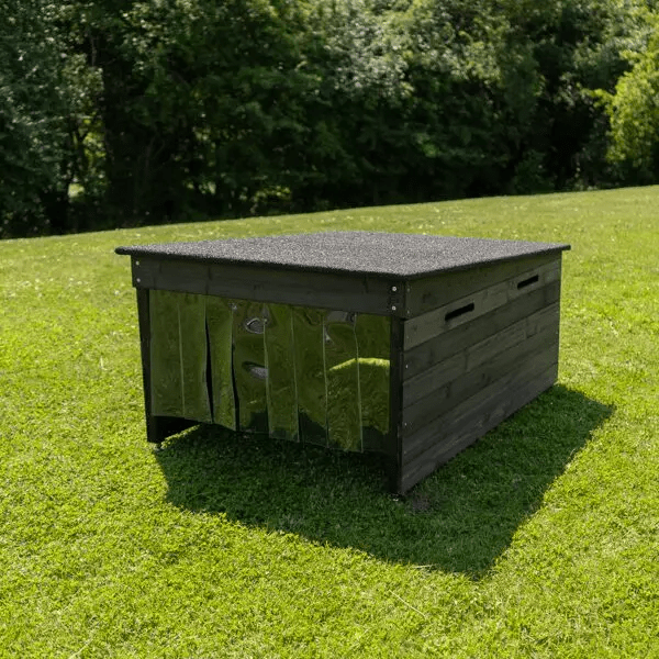 The Cube – Designer Robot Mower Garage - Exact Designs